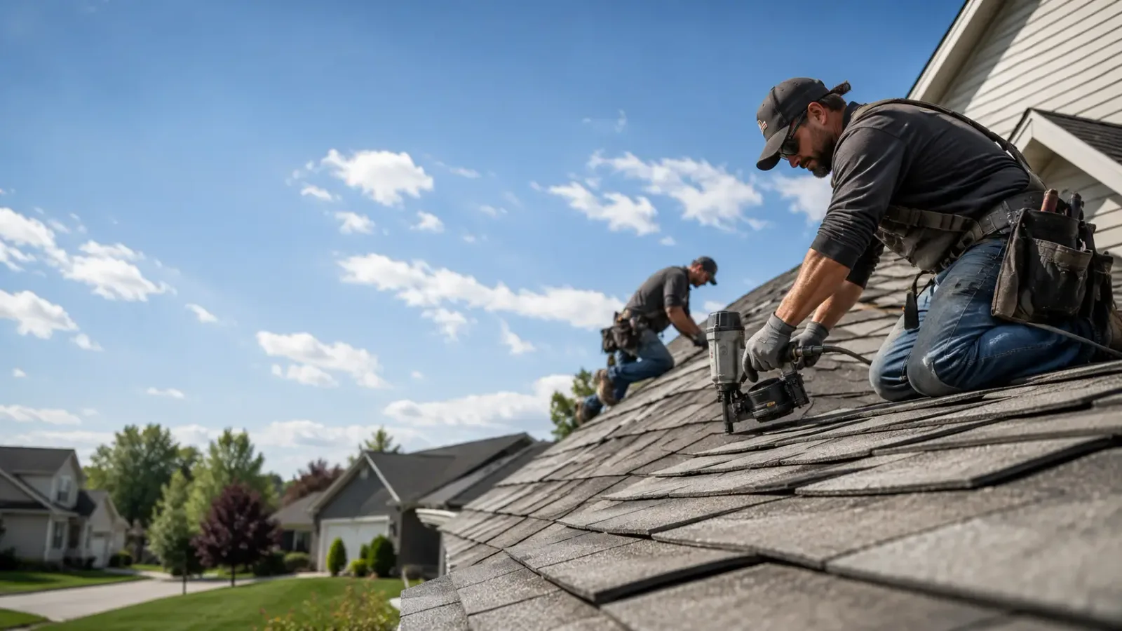 Storm Damage Roof Repair in Smithton, PA near me
